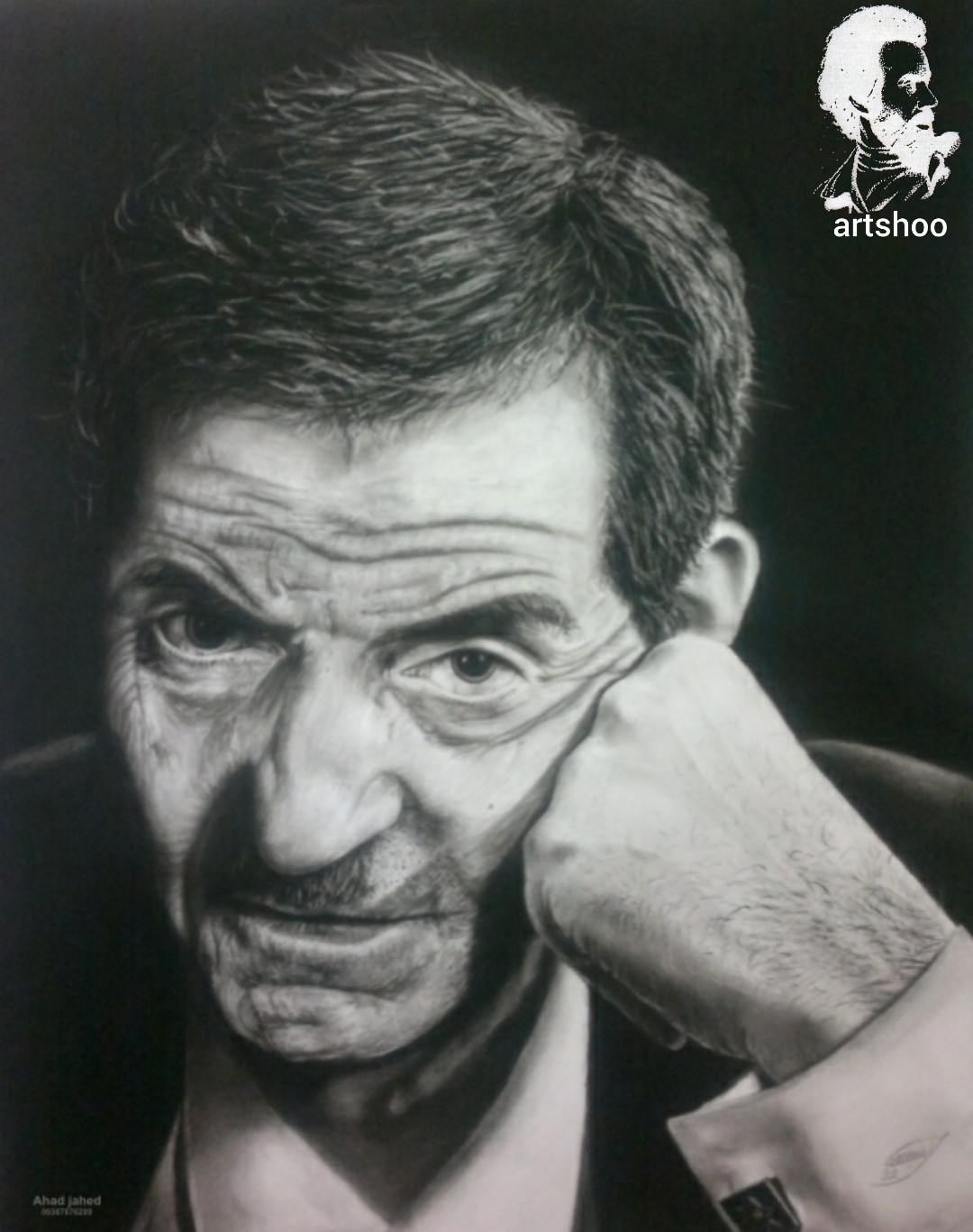 نقاشی سیاه قلم